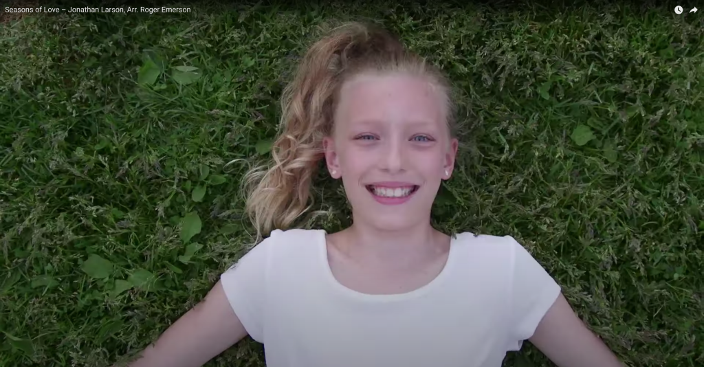 Up Sky Down Films Seasons of Love Jonathan Larson, Arr. Roger