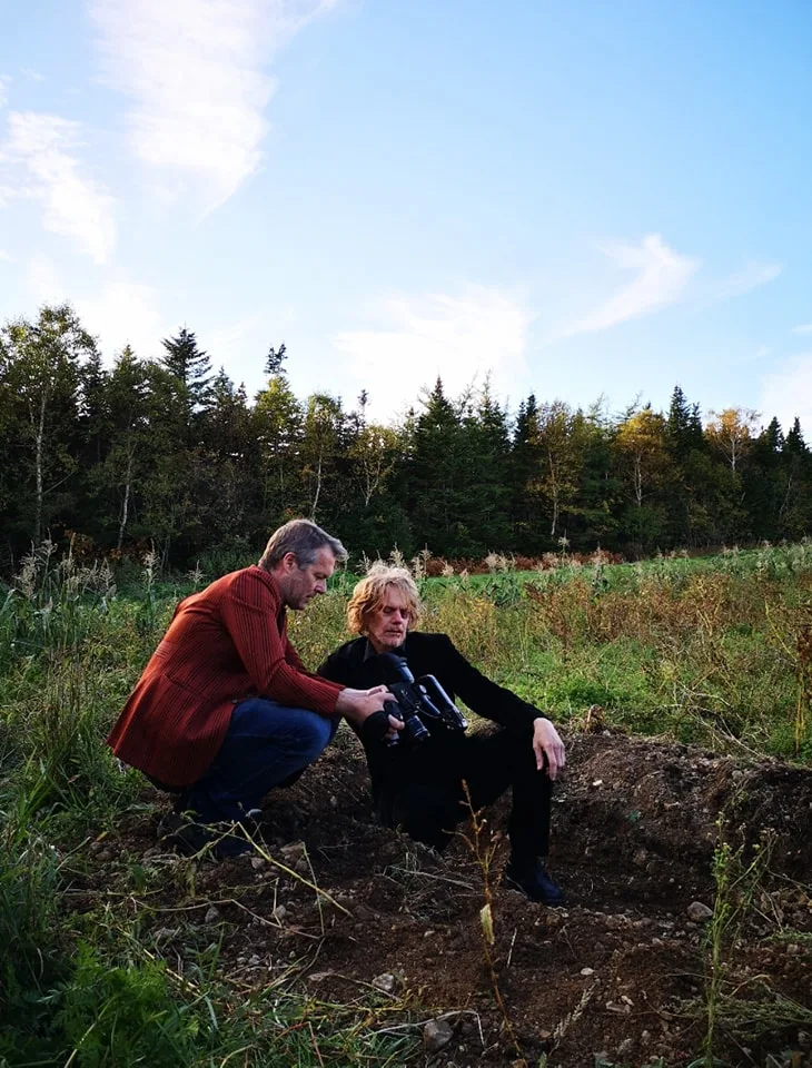 Why You Should Hire a Filmmaker in St. John's: Local Vision for Your Next Project 6 Roger Maunder on set overlooking shot