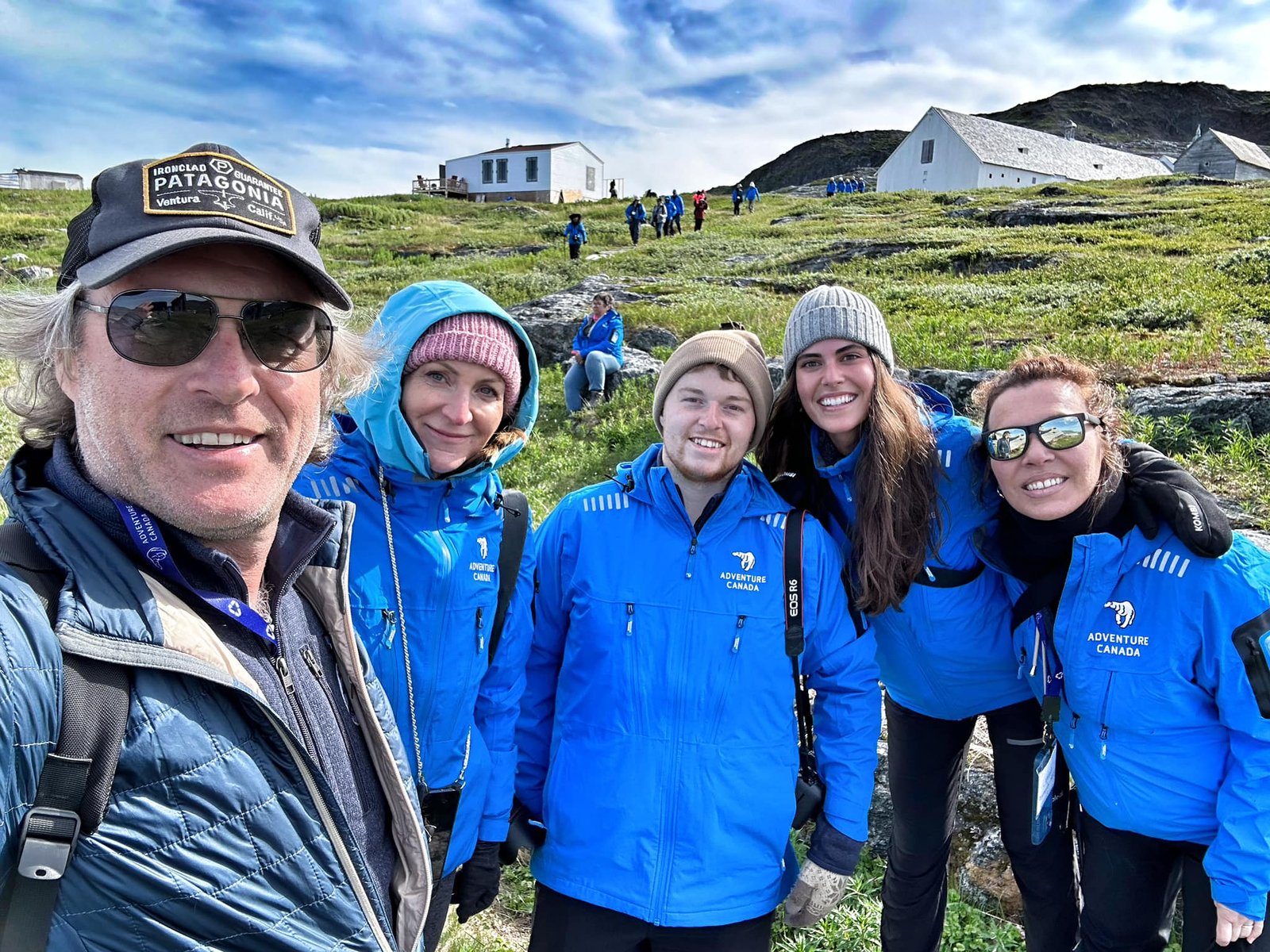 on site with adventure canada